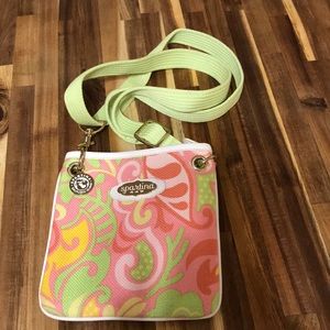 Crossbody with matching wristlet